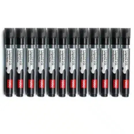 Nobo Liquid Ink Whiteboard Pens Simply Glass Wipe Boards