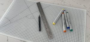 Magnetic Glass Craft Board - Cutting Mat