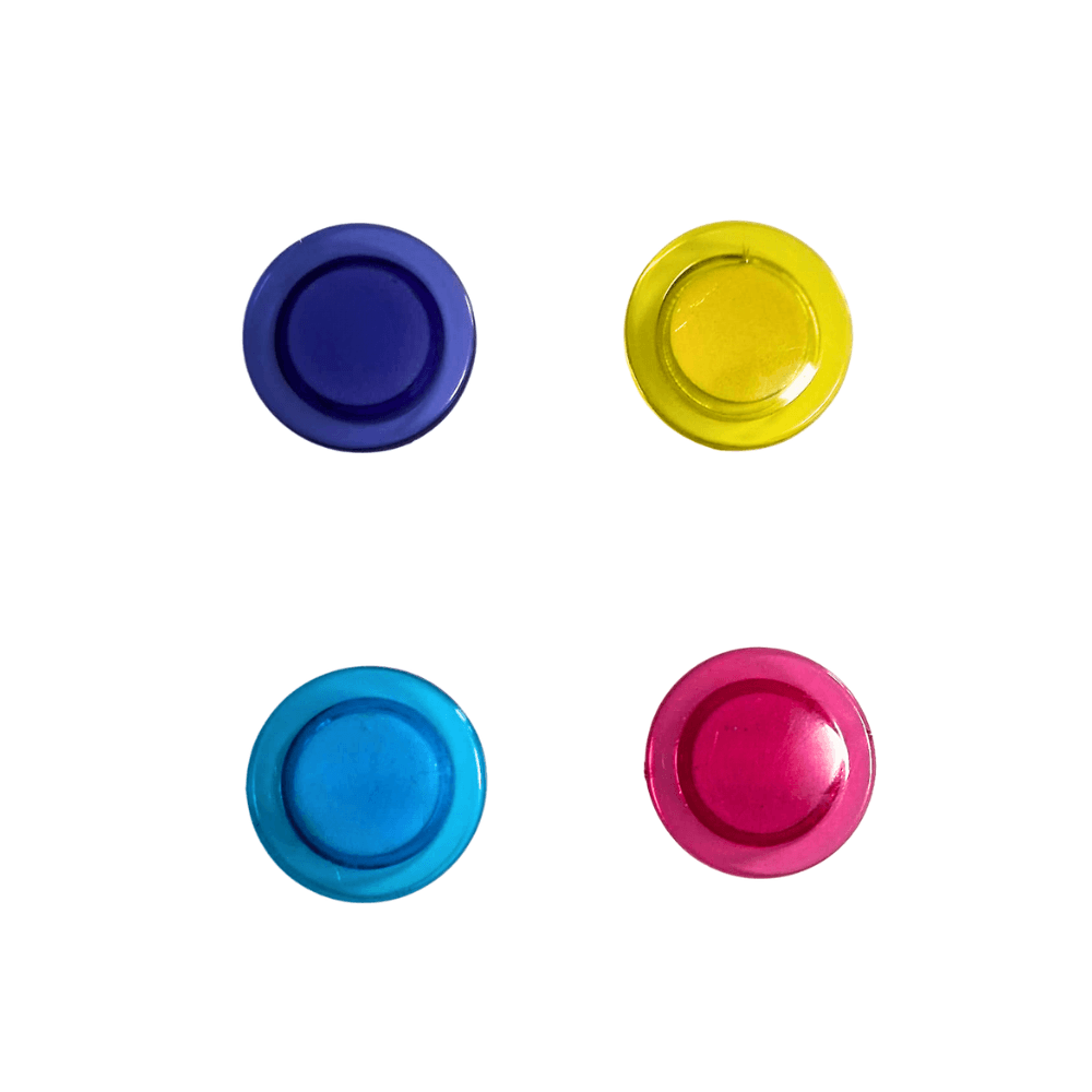Magnetic Coloured Buttons