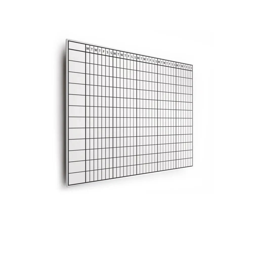 Magnetic Whiteboard Planner Simply Glass Wipe Boards