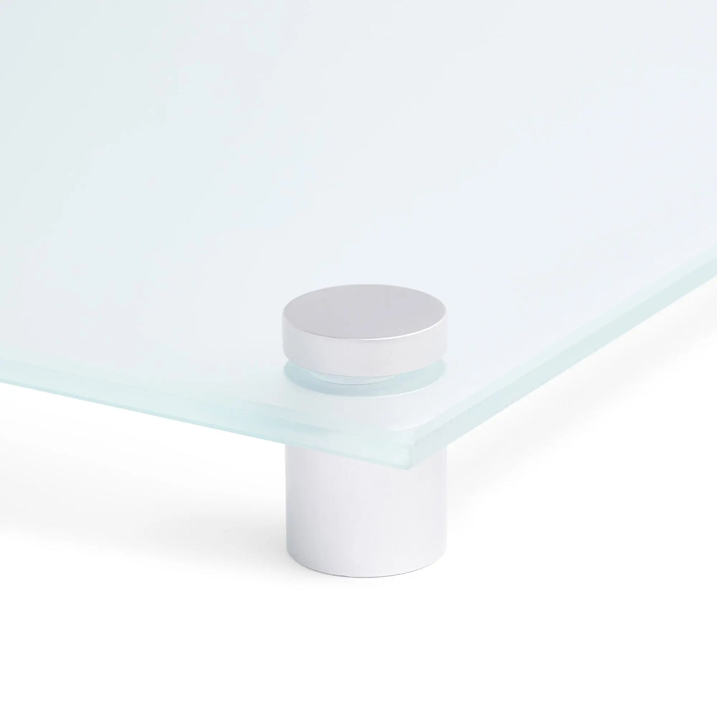 Frosted Glass Wipe Boards Corner view Simply Glass Wipe Boards