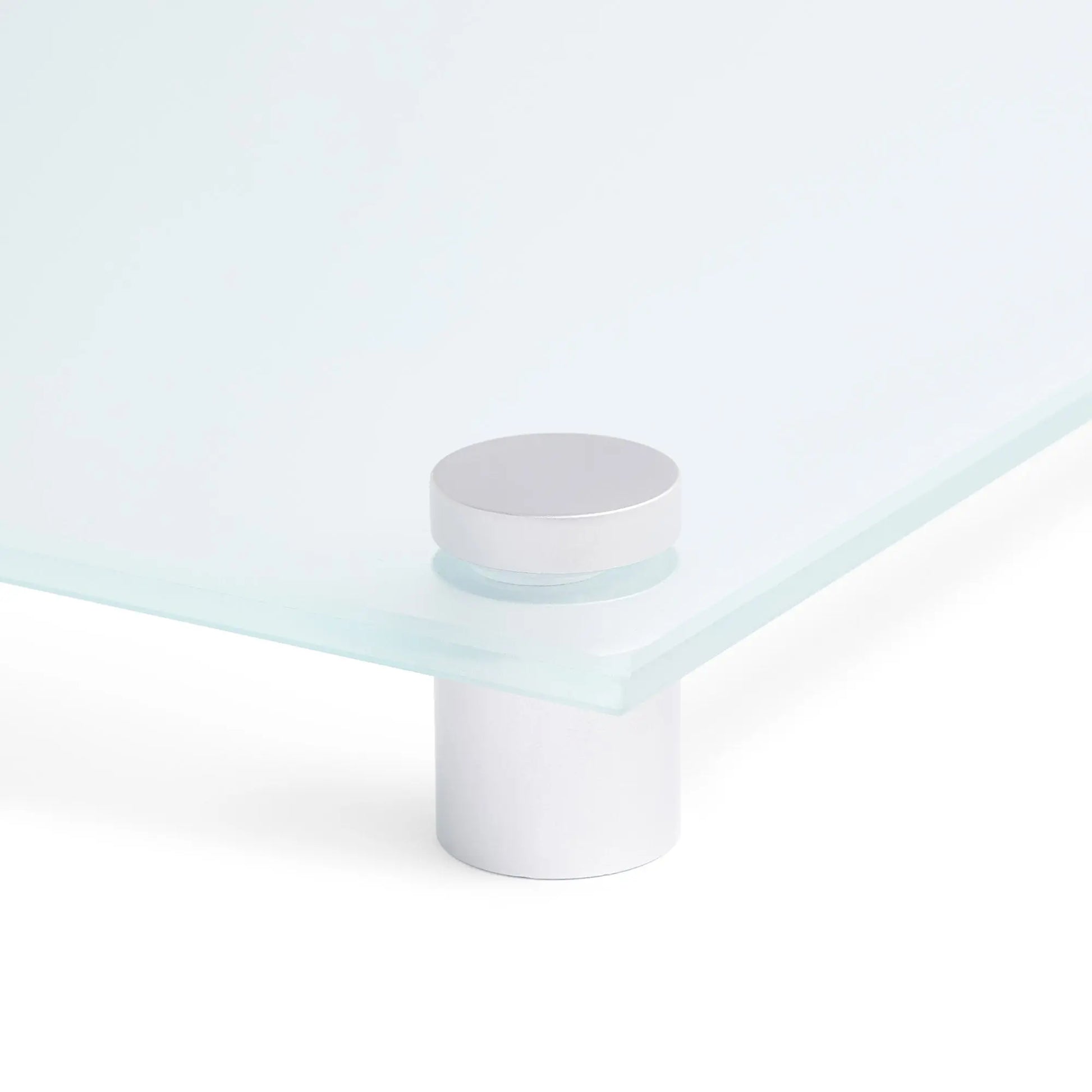 Frosted Glass Wipe Boards Corner view Simply Glass Wipe Boards