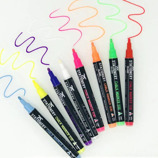 Liquid Chalk Pens Simply Glass Wipe Boards