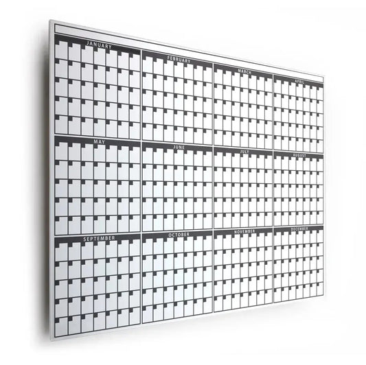 Magnetic Whiteboard Planner Simply Glass Wipe Boards