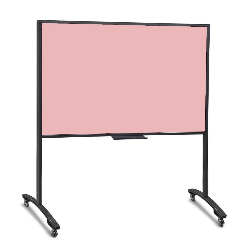 Mobile Glass Wipe Board - Landscape Simply Glass Wipe Boards