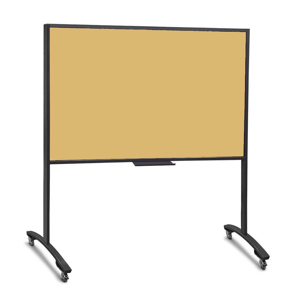 Mobile Glass Wipe Board - Landscape Simply Glass Wipe Boards