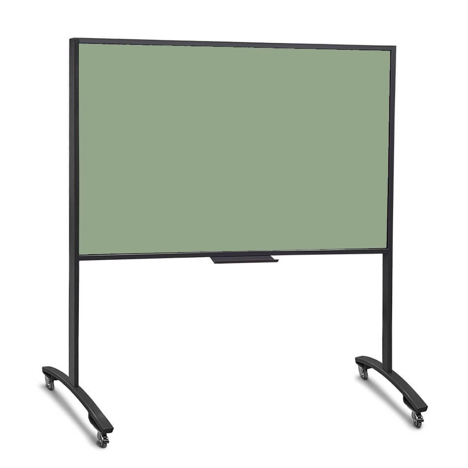 Mobile Glass Wipe Board - Landscape Simply Glass Wipe Boards