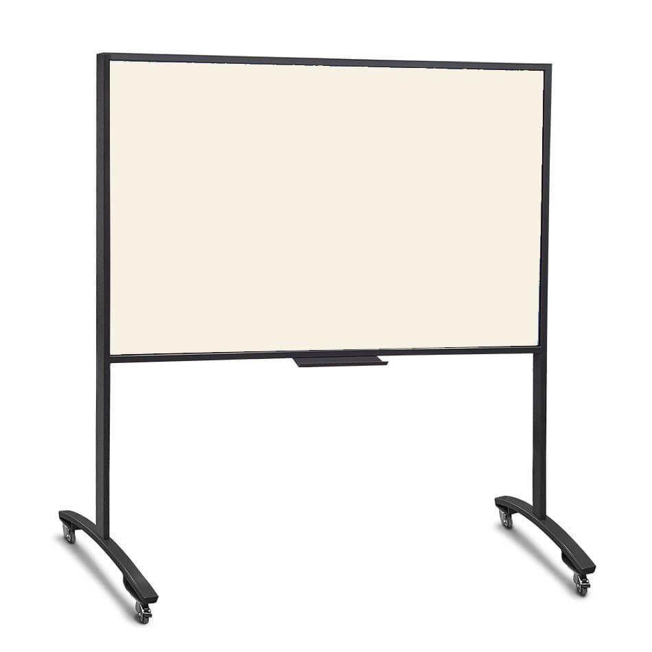 Mobile Glass Wipe Board - Landscape Simply Glass Wipe Boards