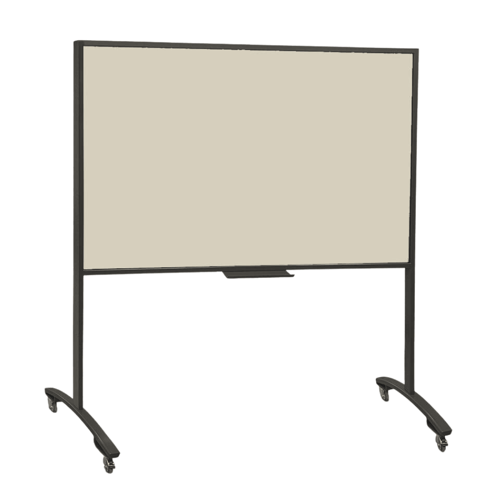 Mobile Glass Wipe Board - Landscape Simply Glass Wipe Boards