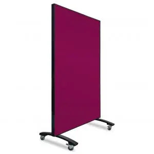 Mobile Glass Wipe Board - Portrait Simply Glass Wipe Boards