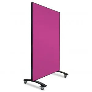 Mobile Glass Wipe Board - Portrait Simply Glass Wipe Boards